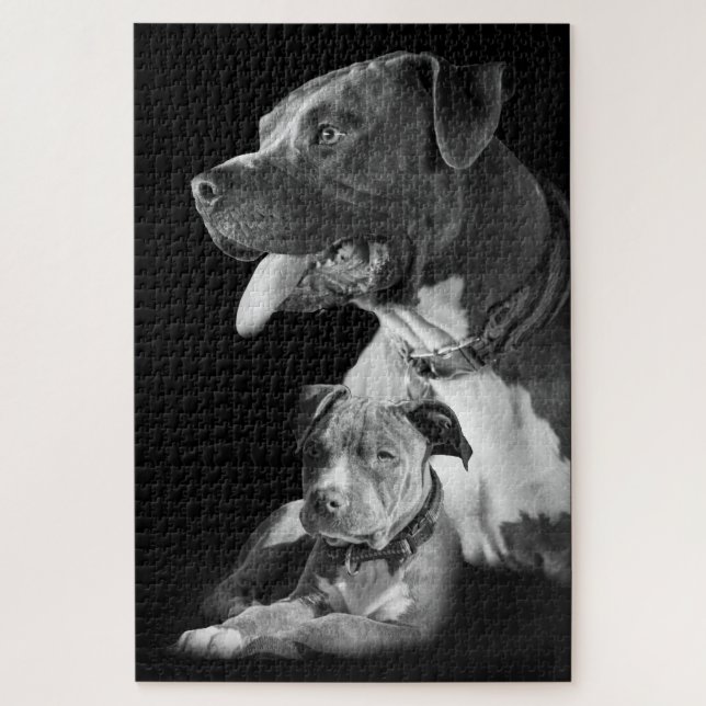 Puzzle Pitbulls (Vertical)