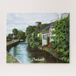 Puzzle Pittoresque Galway City Irlande Canal View Jigsaw