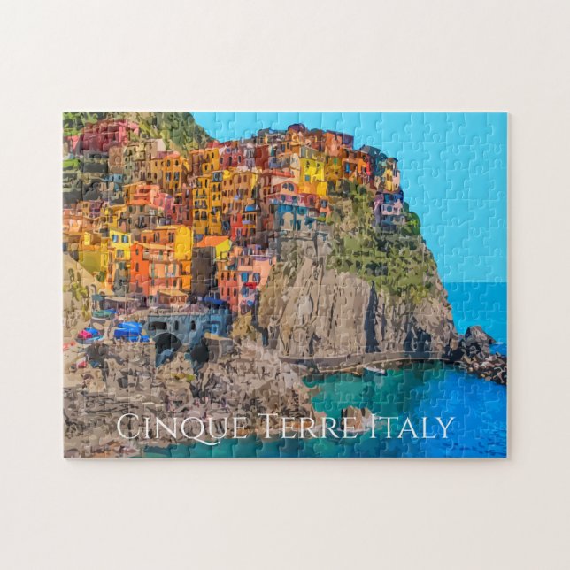 Puzzle pittoresque Pour Adultes Cinque Terre Itali (Horizontal)