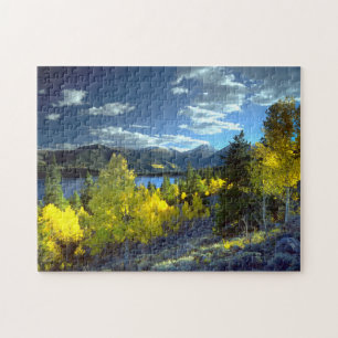 Puzzle Pittoresque Twin Lakes Colorado USA Travel Nature