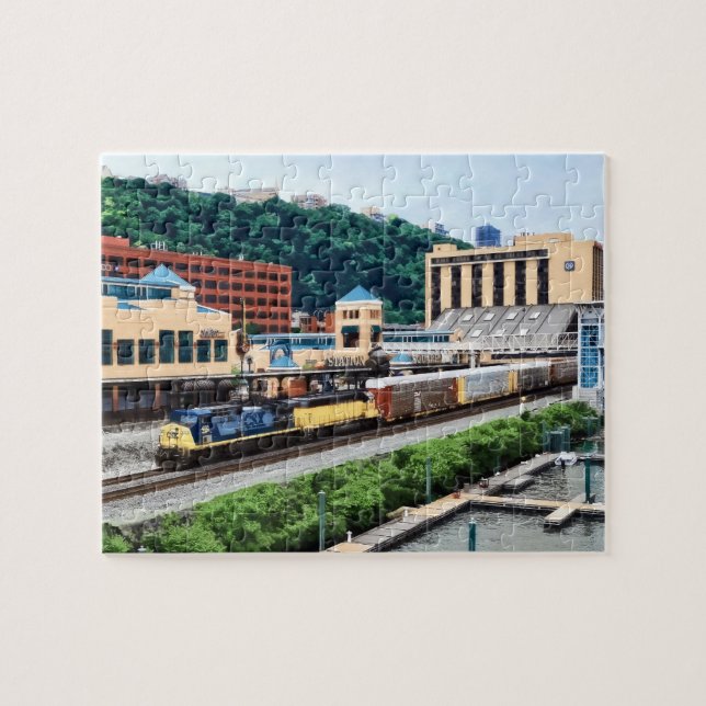 Puzzle Pittsburgh PA - Train En Train À Destination De St (Horizontal)