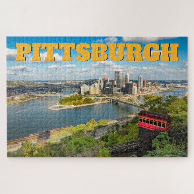 Puzzle Pittsburgh Pennsylvanie  (Horizontal)
