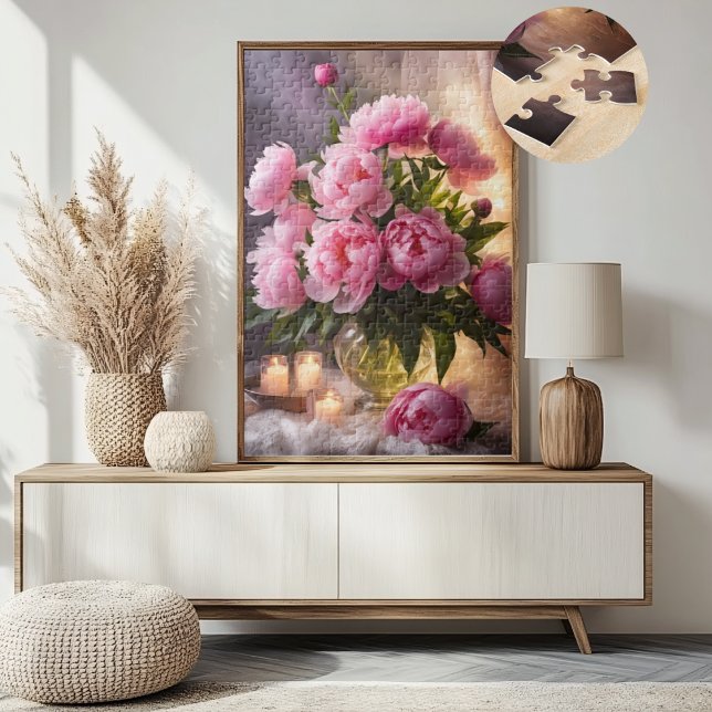 Puzzle Pivoines (Créateur téléchargé)