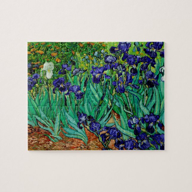 Puzzle PixDezines van gogh iris violet / St. remy (Horizontal)
