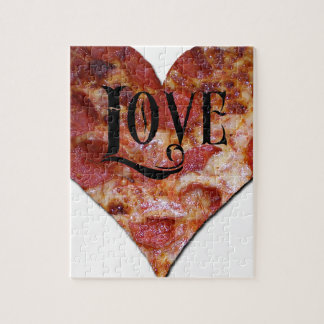 Puzzle Pizza d'amour de Valentine