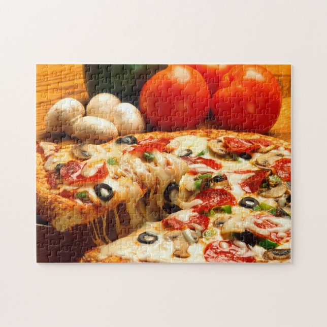 Puzzle Pizza Gourmande Italienne (Horizontal)