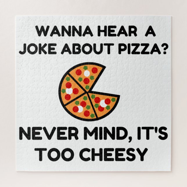Puzzle Pizza Joke (Vertical)