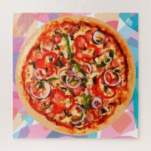 Puzzle Pizza Pie Alimentaire Italien Difficile
