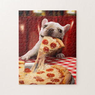 Puzzle Pizza Slice mangeur de chien