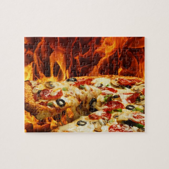 Puzzle Pizza Suprême (Horizontal)