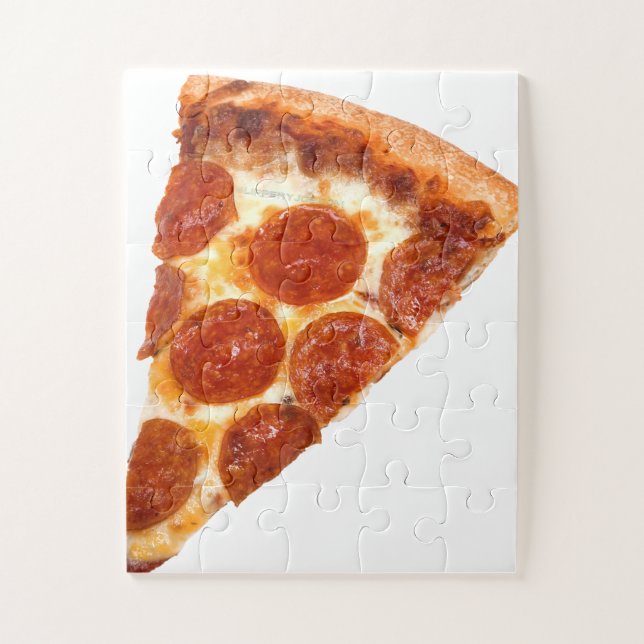 Puzzle Pizza tranchée de SlipperyJoe's pepperoni fromage  (Vertical)