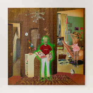 Puzzle Pizza Zucchini