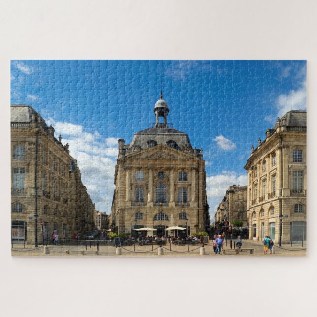 Puzzle Place de la Bourse, Bordeaux. (Horizontal)