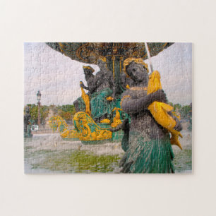Puzzle Place de la Concorde Paris.