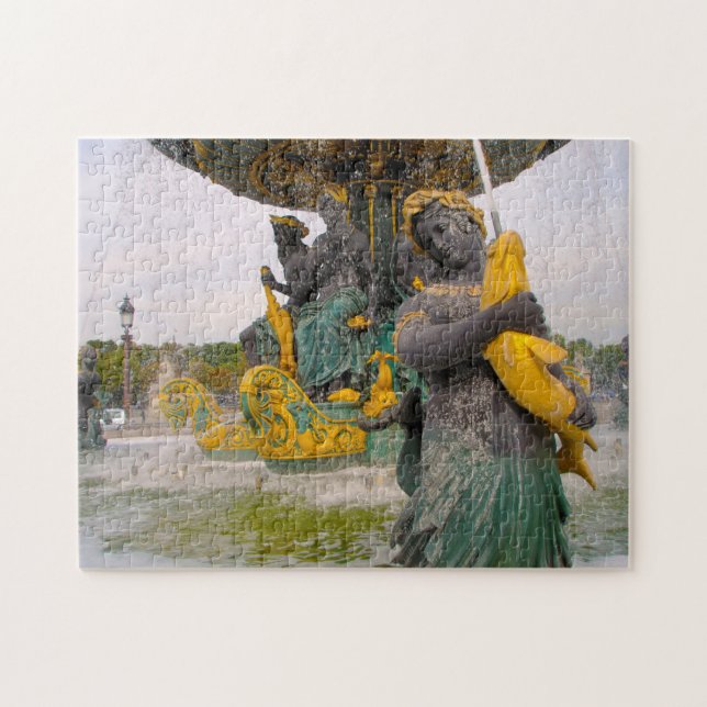 Puzzle Place de la Concorde Paris. (Horizontal)