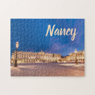 Puzzle Place Stanislas Nancy France cadeau de nuit