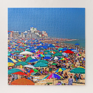 Puzzle Plage bondée d'Ocean City