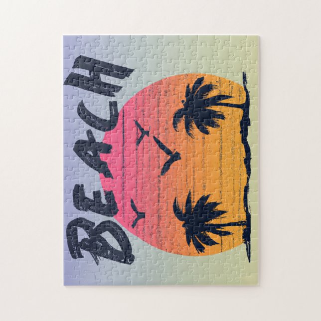 Puzzle Plage/côte/tropical/hawaïen (Vertical)