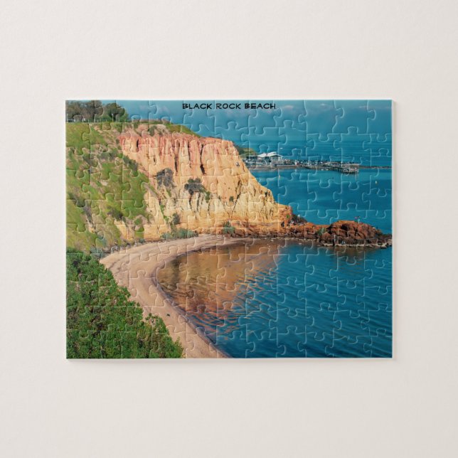 Puzzle Plage de Black Rock Australie (Horizontal)