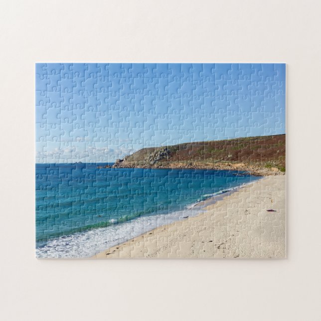 Puzzle Plage de Gwynver (Horizontal)