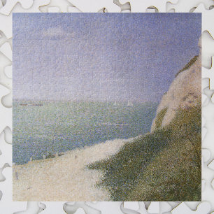 Puzzle Plage de Honfleur par Georges Seurat, Art Vintage