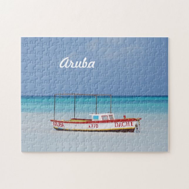 Puzzle Plage de la hutte du pêcheur (Horizontal)