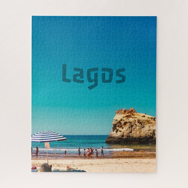 Puzzle Plage de Lagos (Vertical)