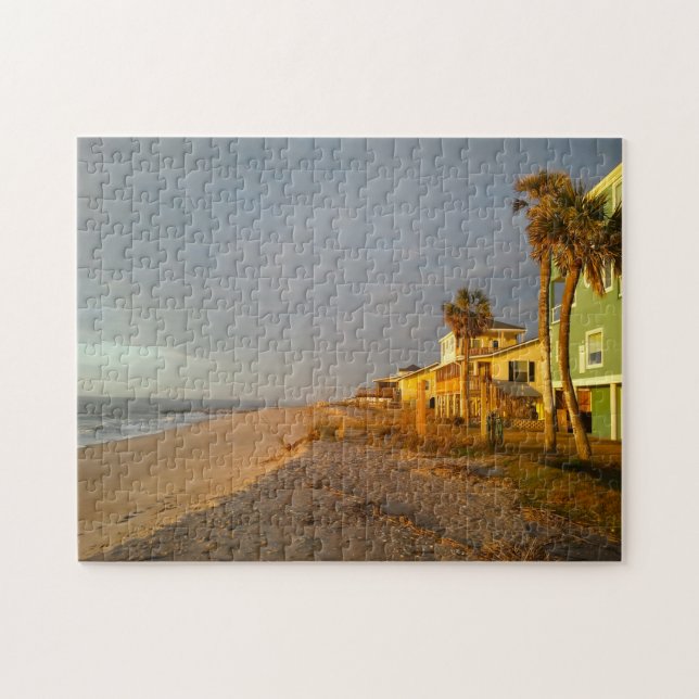 Puzzle Plage de l'île Edisto en Caroline du Sud. (Horizontal)