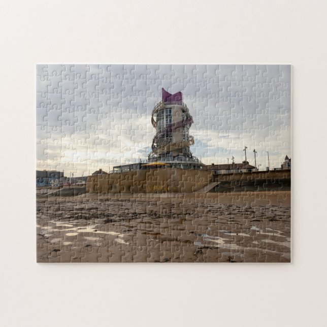 Puzzle Plage de Redcar et Beacon (Horizontal)