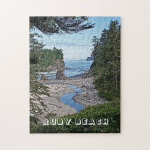 Puzzle Plage de Ruby, Parc national Olympique, Washington