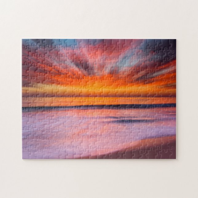 Puzzle Plage de Sunset Tamarack| Carlsbad, CA (Horizontal)