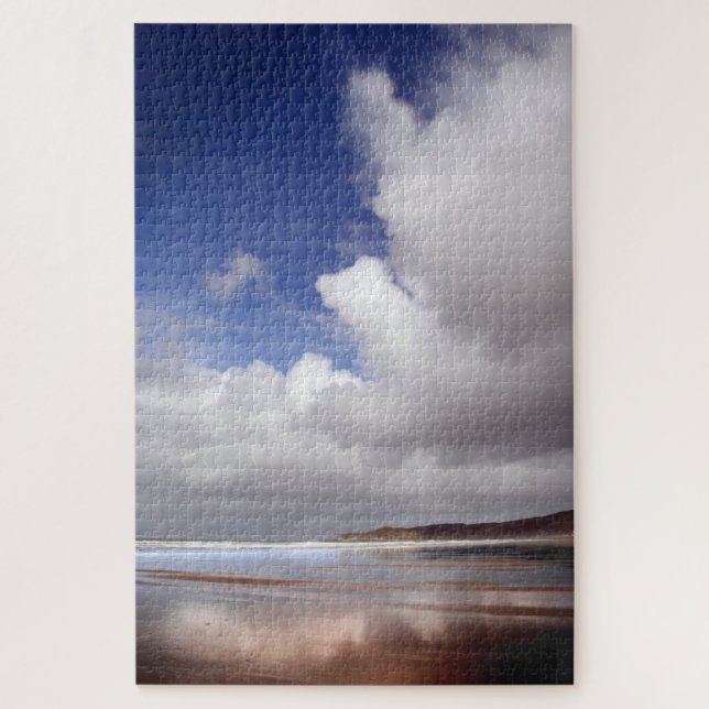Puzzle Plage de Woolacombe. (Vertical)