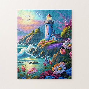 Puzzle Plage des amoureux du phare