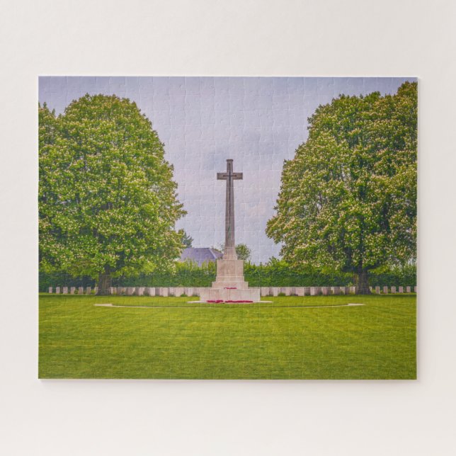 Puzzle Plage d'Omaha en France (Horizontal)
