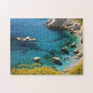Puzzle Plage en Grèce
