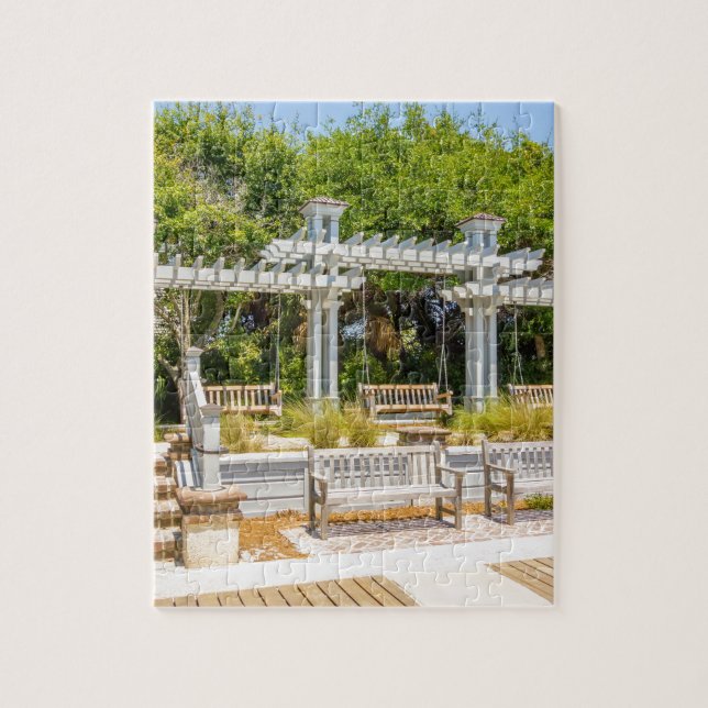 Puzzle plage et océan "plage du sud " de Hilton Head la (Vertical)