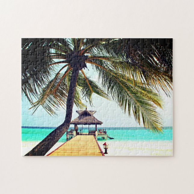 Puzzle Plage - Exotique (Horizontal)