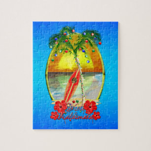 Puzzle Plage Mele Kalikimaka