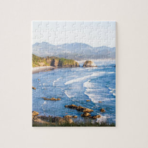 Puzzle Plage Orégon de canon