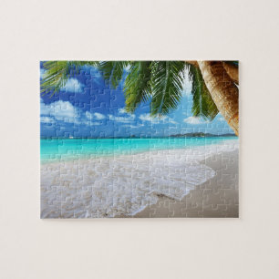 Puzzle Plage paradisiaque tropicale