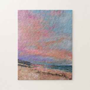 Puzzle Plage Paysage Beaux Art Plage peinture