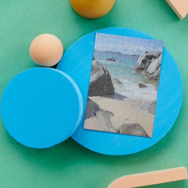 Puzzle Plage pittoresque aux thermes de Virgin Gorda, BVI (Créateur téléchargé)