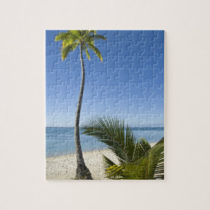 Puzzle Plage sur le continent Aitutaki, Îles Cook