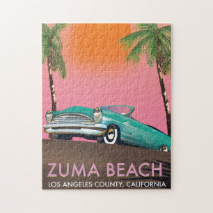 Puzzle Plage Zuma Comté de Los Angeles Californie