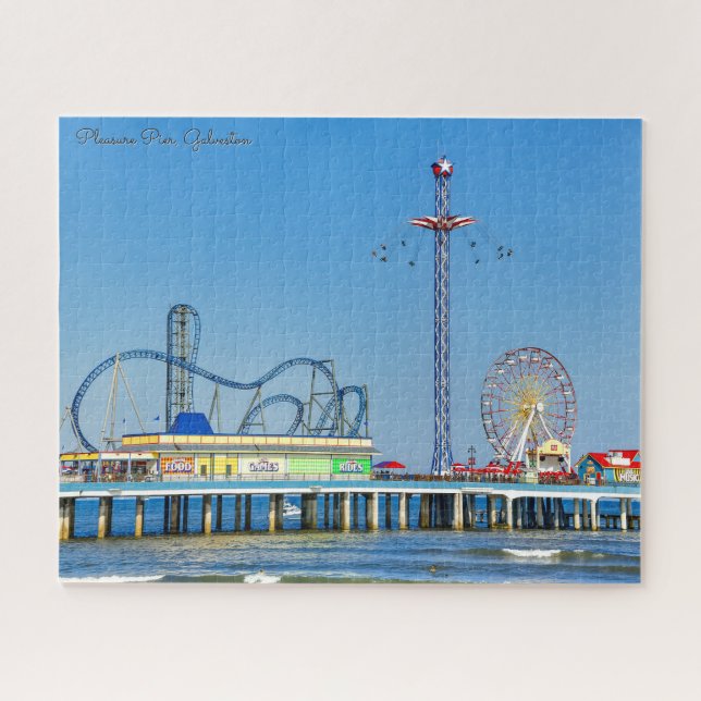 Puzzle Plaisir Quai en Galveston, Texas (Horizontal)