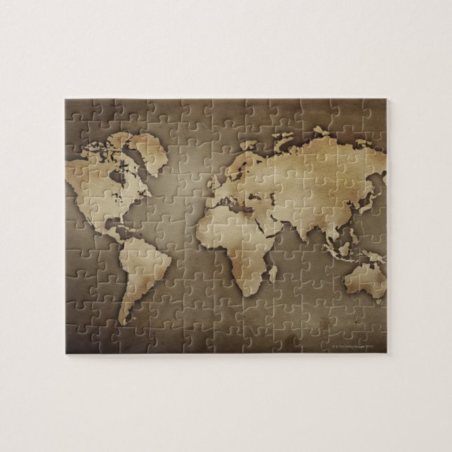 Puzzle Plan du monde antique 4 (Horizontal)