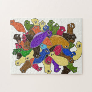 Puzzle Planarian observé par croix folle