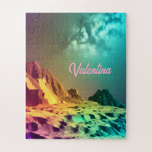 Puzzle Planète cosmique Indigo sous l'image Extraordinair