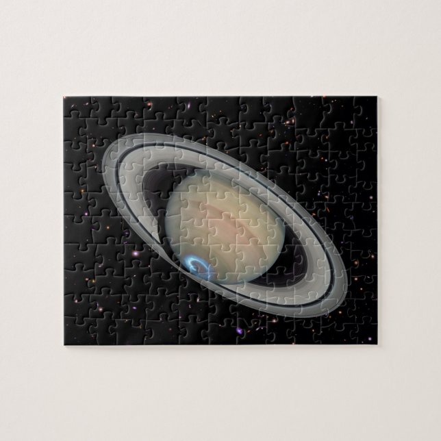 Puzzle Planète Saturn Starry Sky (Horizontal)