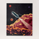 Puzzle Planètes spatiales de fusée Univers<br><div class="desc">Rocket Space Planets Universe Jigsaw Puzzle est un grand cadeau à donner à toute personne qui est dans l'espace,  les fusées et les astronautes. Il est temps de s'envoler. Amusez-vous à le mettre ensemble.</div>